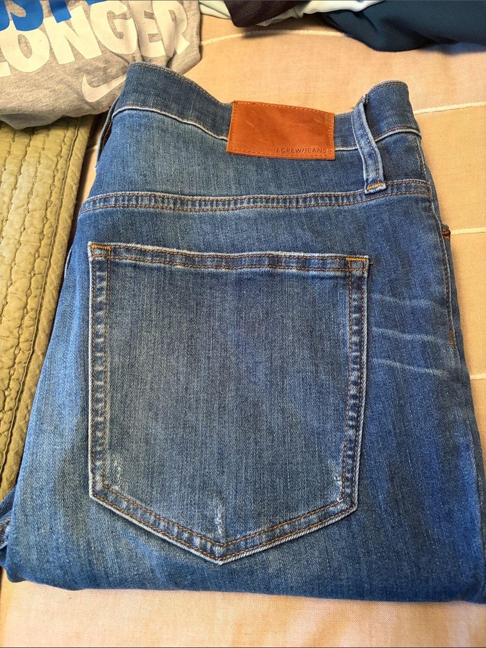 J.Crew women’s skinny Blue Denim Jeans NWOT - Picture 3 of 3